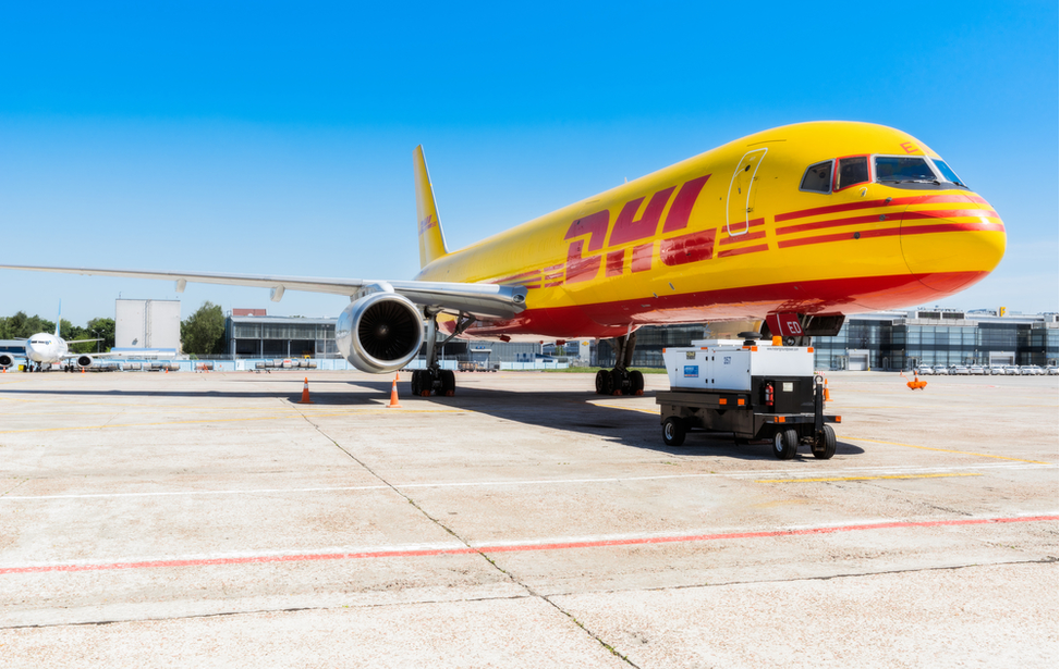 DHL cargo plane
